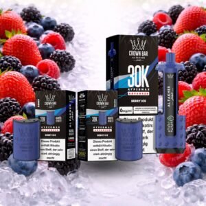 Crown Bar Al Fakher Hypermax 30K – Berry Ice