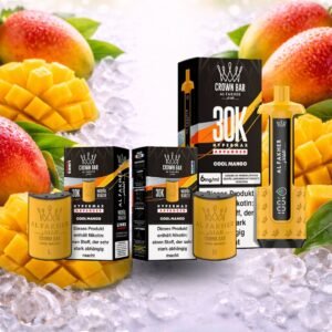 Crown Bar Al Fakher Hypermax 30K – Cool Mango