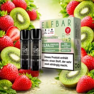ELFBAR ELFA Prefilled Pods – Strawberry Kiwi (2er Pack)