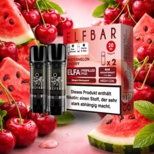 ELFBAR ELFA Prefilled Pods – Watermelon Cherry (2er Pack)