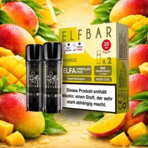 ELFBAR ELFA Prefilled Pods – Mango (2er Pack)