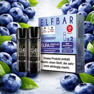 ELFBAR ELFA Prefilled Pods – Blueberry (2er Pack)