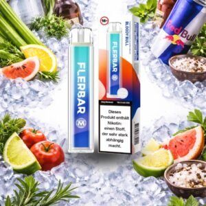 FLERBAR Disposable Vape – Bloody Bull