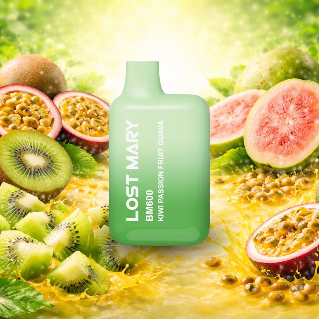 ELFBAR Lost Mary BM600 – Kiwi Passion Fruit Guava Disposable Vape