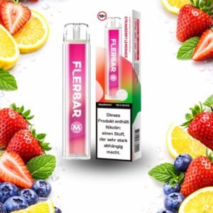 FLERBAR Disposable Vape – Strawberry Lemonade