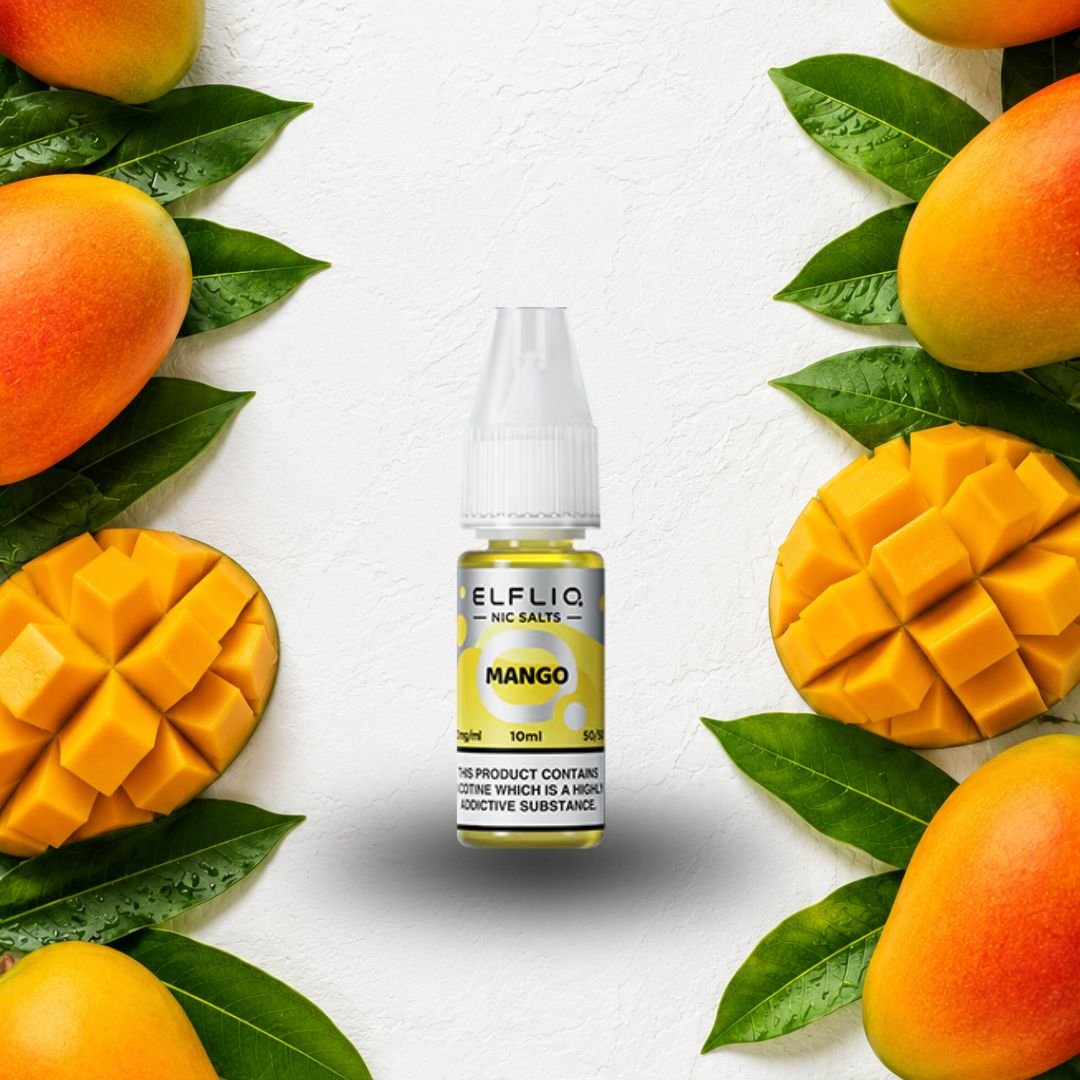ELFIQ Mango Nic Salt E-Liquid – 10ml